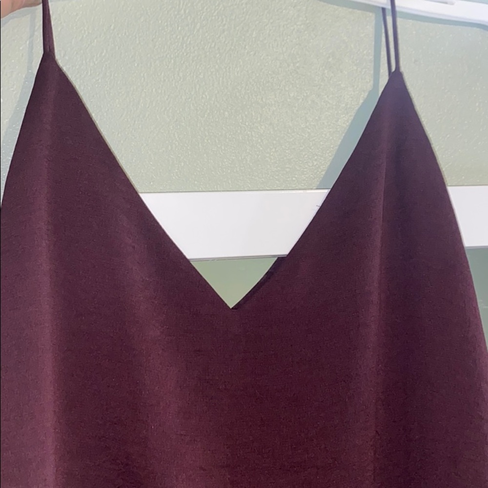 Purple loose blouse ! Great for date nights